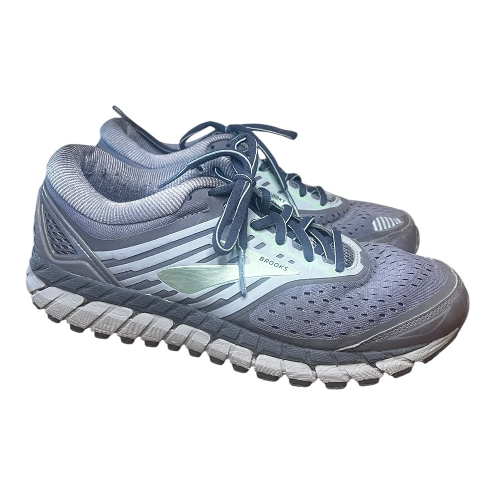 Brooks Ariel 18 Women's Size 8.5 B (Medium) Comfort Running Shoes Gray Mint